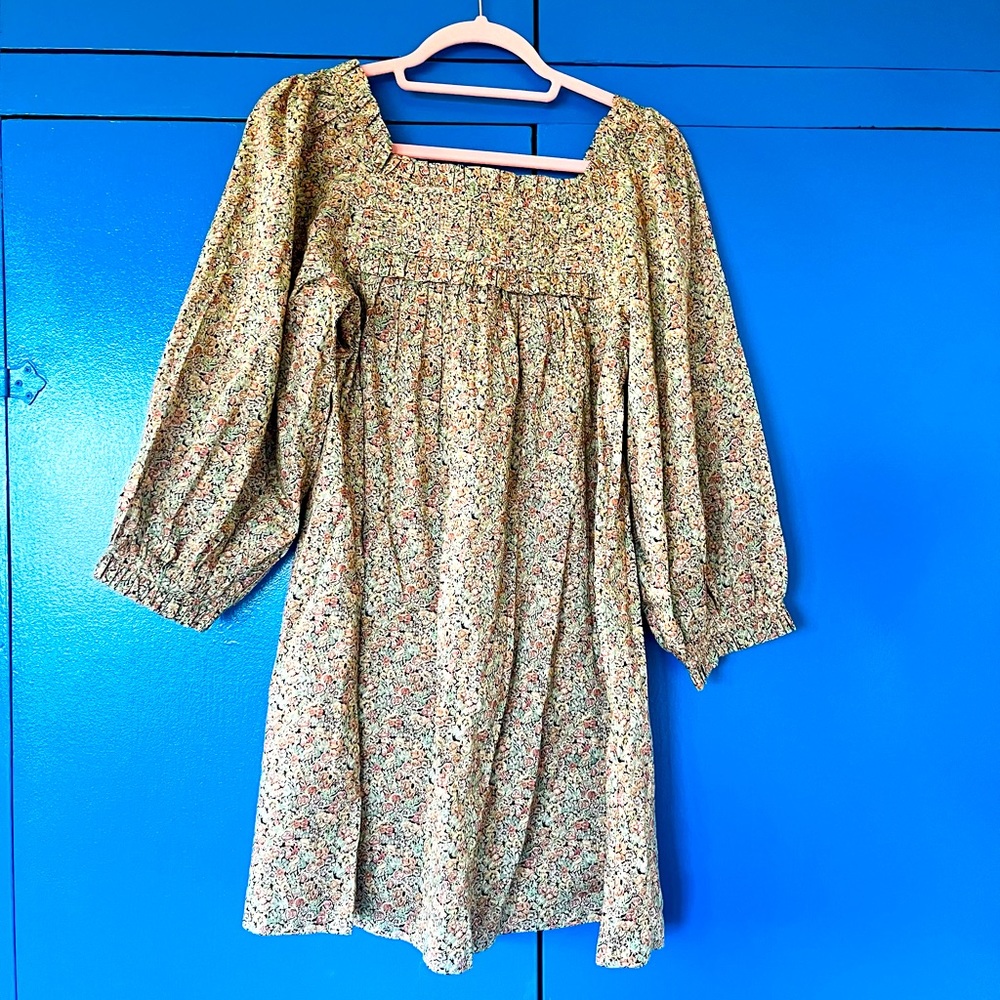 DOEN FLORAL DRESS XS